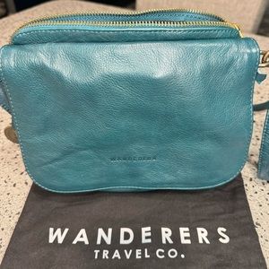Wanderers Travel Co | The Trieste Crossbody | Azzurra